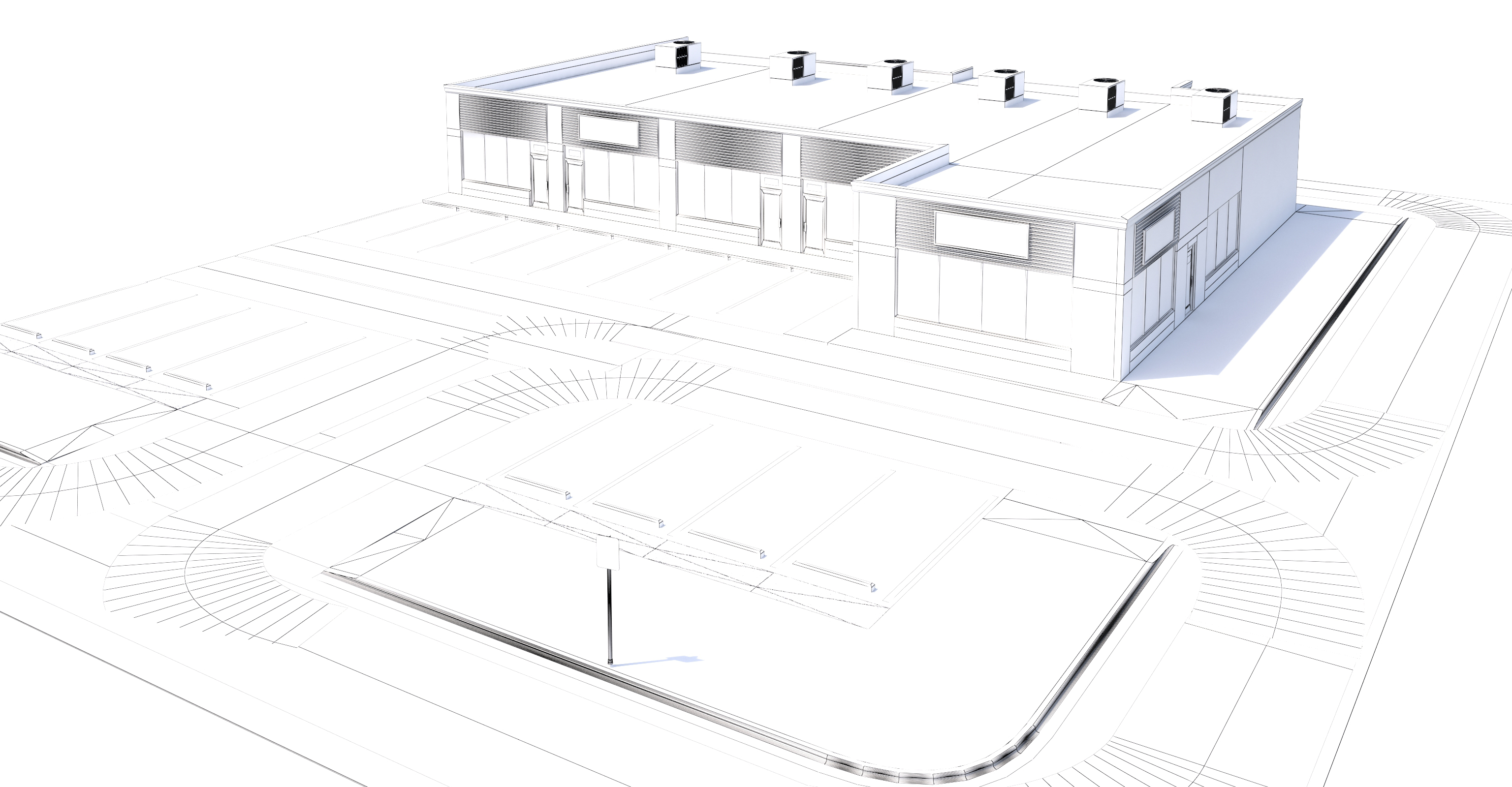 Store Mall Retailer 3D Model TurboSquid 1658412
