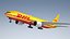 DHL Fleet 3D model
