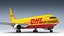 DHL Fleet 3D model