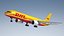 DHL Fleet 3D model