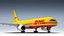 DHL Fleet 3D model