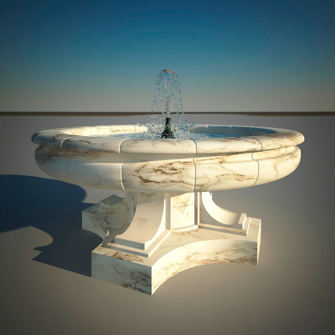 Fountain 3d Model
