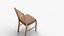 Wooden Dining Chair 3D Model - Realistic Furniture Asset for Interior Design  Games and Visualizatio 3D