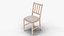 Wooden Dining Chair 3D Model - Realistic Furniture Asset for Interior Design  Games and Visualizatio 3D