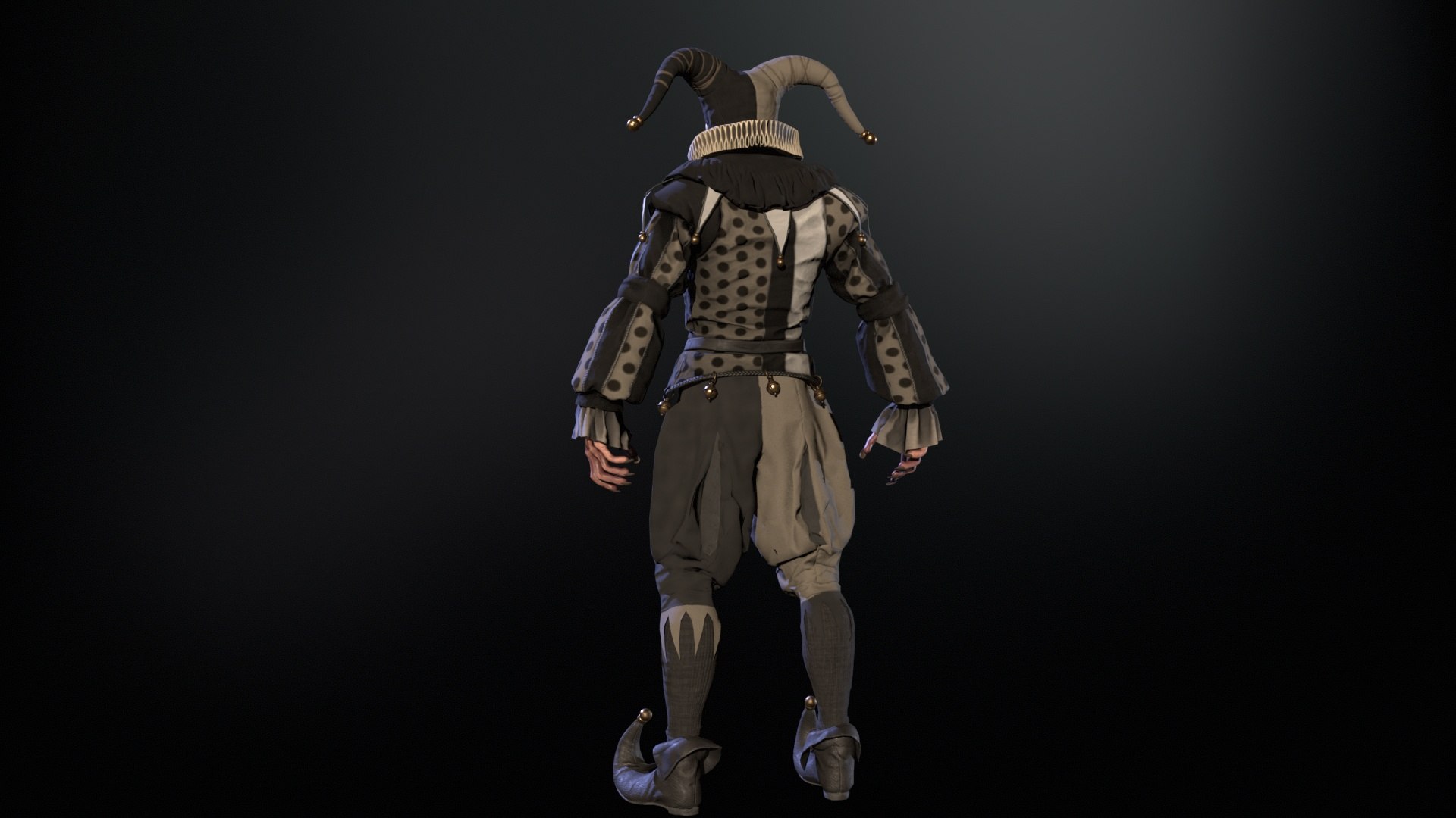 3D Model Clown Jester - TurboSquid 2254428