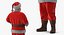 Babbo Natale con Fur Rigged per Cinema 4D