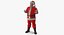 Babbo Natale con Fur Rigged per Cinema 4D