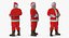 Babbo Natale con Fur Rigged per Cinema 4D