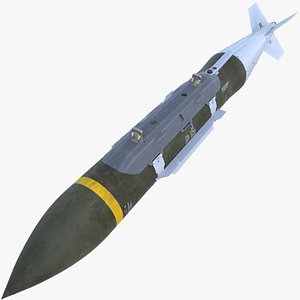 3d gbu-31 v jdam bomb model