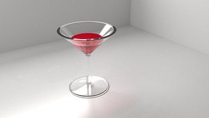 OBJ file Martini Glass 🏠・3D print design to download・Cults