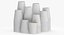 Small Paper Coffee Cups Type 03