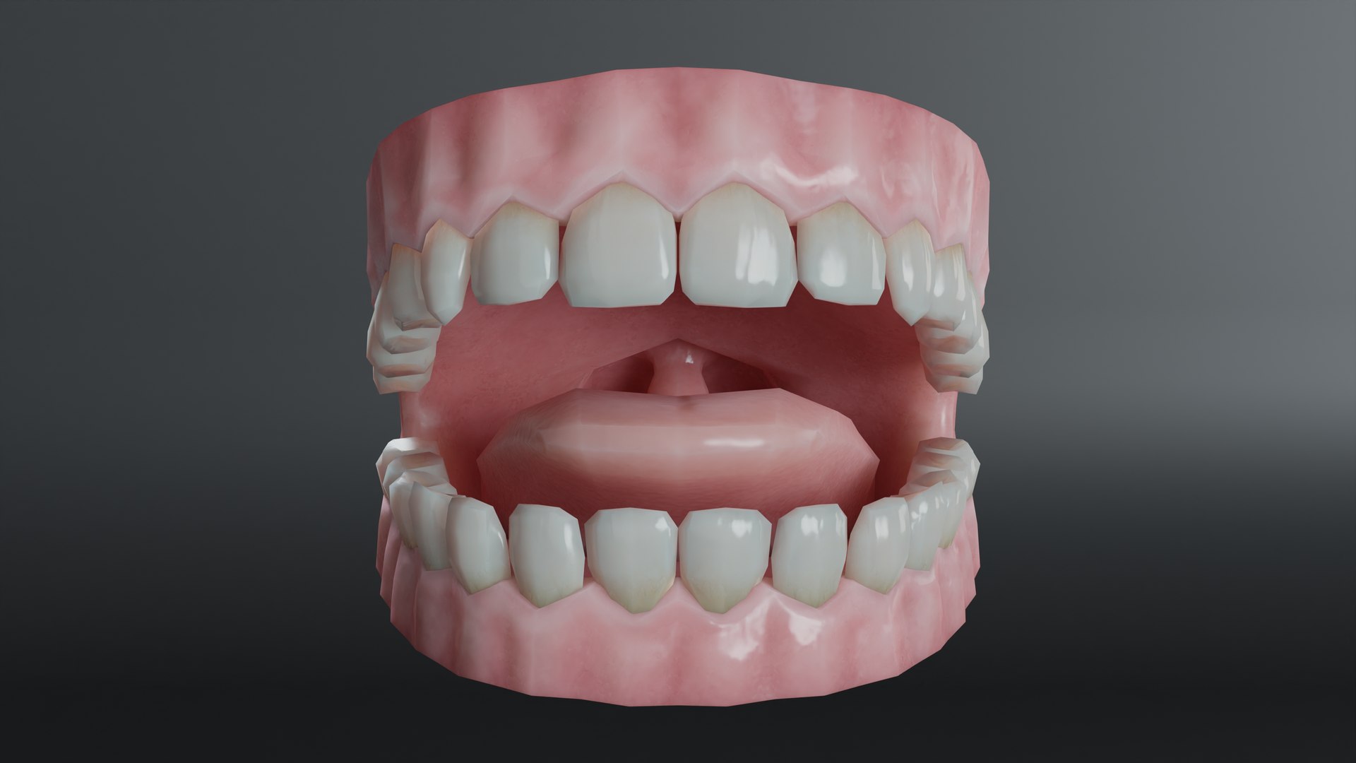 3D Human Teeth - Low Poly Model - TurboSquid 2156786