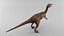 realistic gallimimus rigged 3D model