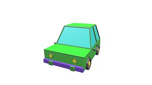 Cartoon car model