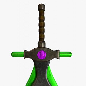 3D lit master blades sword