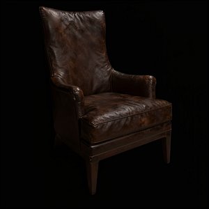 wingback armchair
