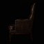 wingback armchair