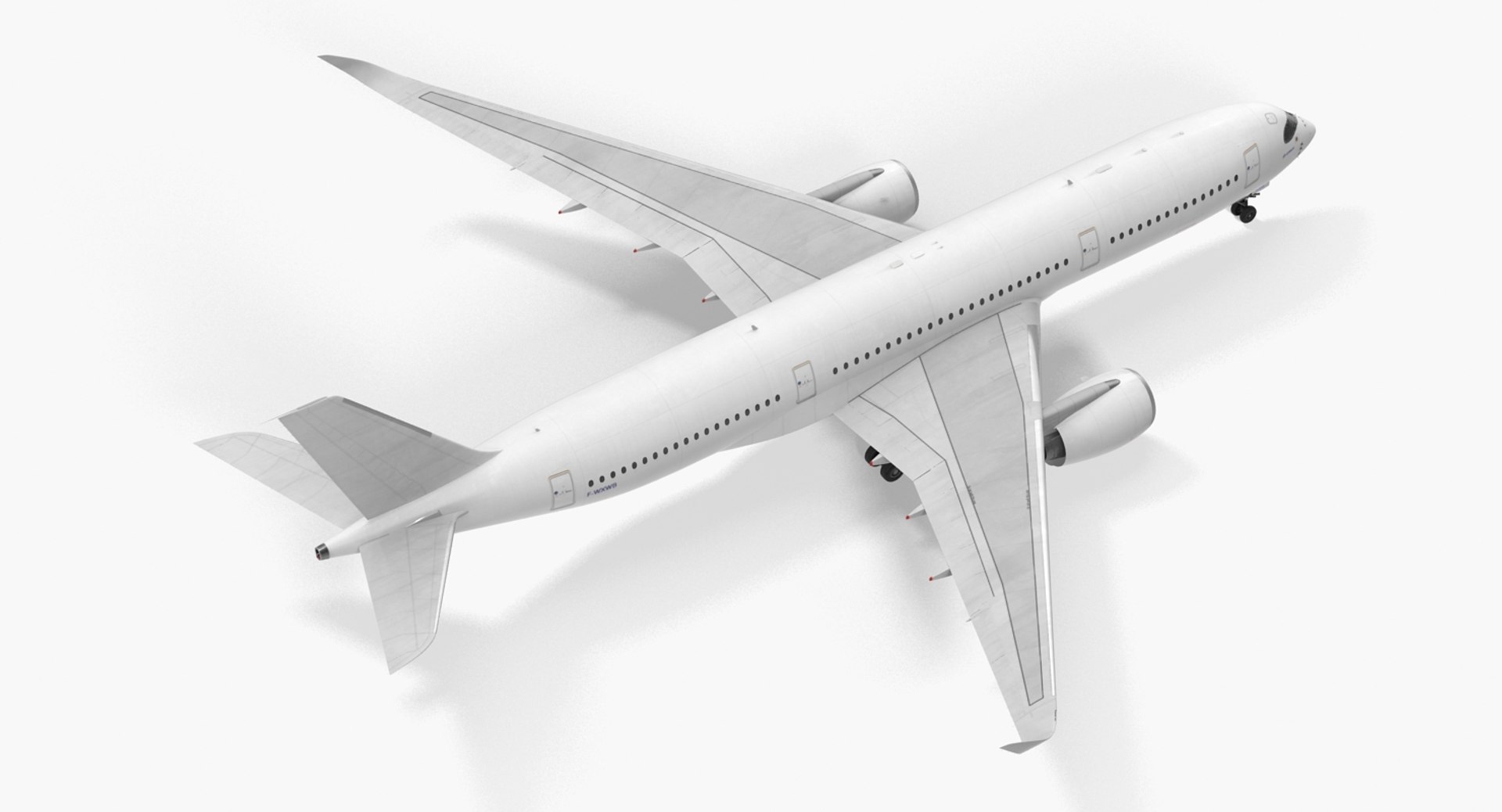 airbus a350-900 generic 3D model https://p.turbosquid.com/ts-thumb/SZ/0k9uqL/40arzl2o/airbusa350900generic3dsmodel009/jpg/1491842839/1920x1080/fit_q87/6e538a52e97c46cf3c9026969f901055df0270bb/airbusa350900generic3dsmodel009.jpg