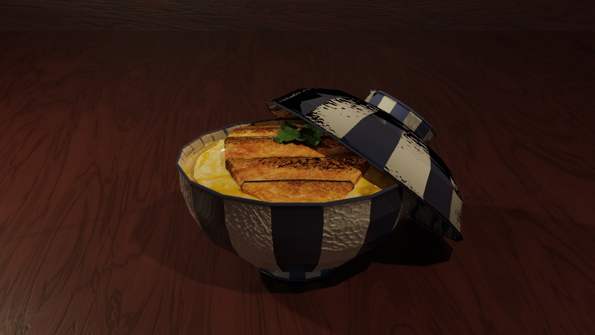 3D katsudonburi lowpoly model https://p.turbosquid.com/ts-thumb/SZ/0stcpW/Gb/katsudon4/png/1654103336/1920x1080/fit_q87/7eacabc92a28b35944de6a4656a30a844f059cf6/katsudon4.jpg