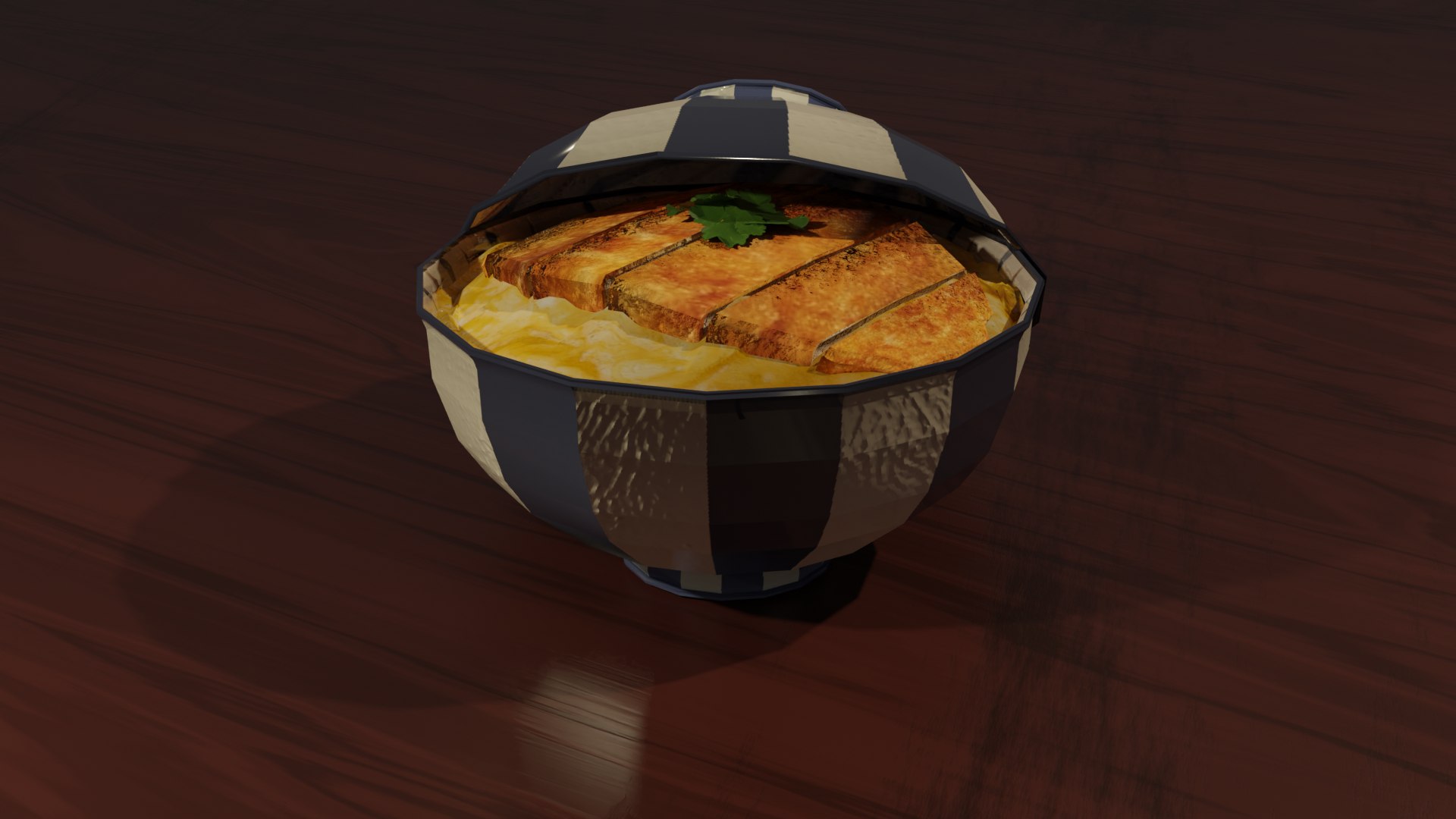 3D katsudonburi lowpoly model https://p.turbosquid.com/ts-thumb/SZ/0stcpW/MK/katsudon6/png/1654103324/1920x1080/fit_q87/91f501abcf9c2efb2d9e7690212f5b8e9c38caa7/katsudon6.jpg