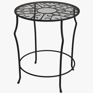 pedestal table model