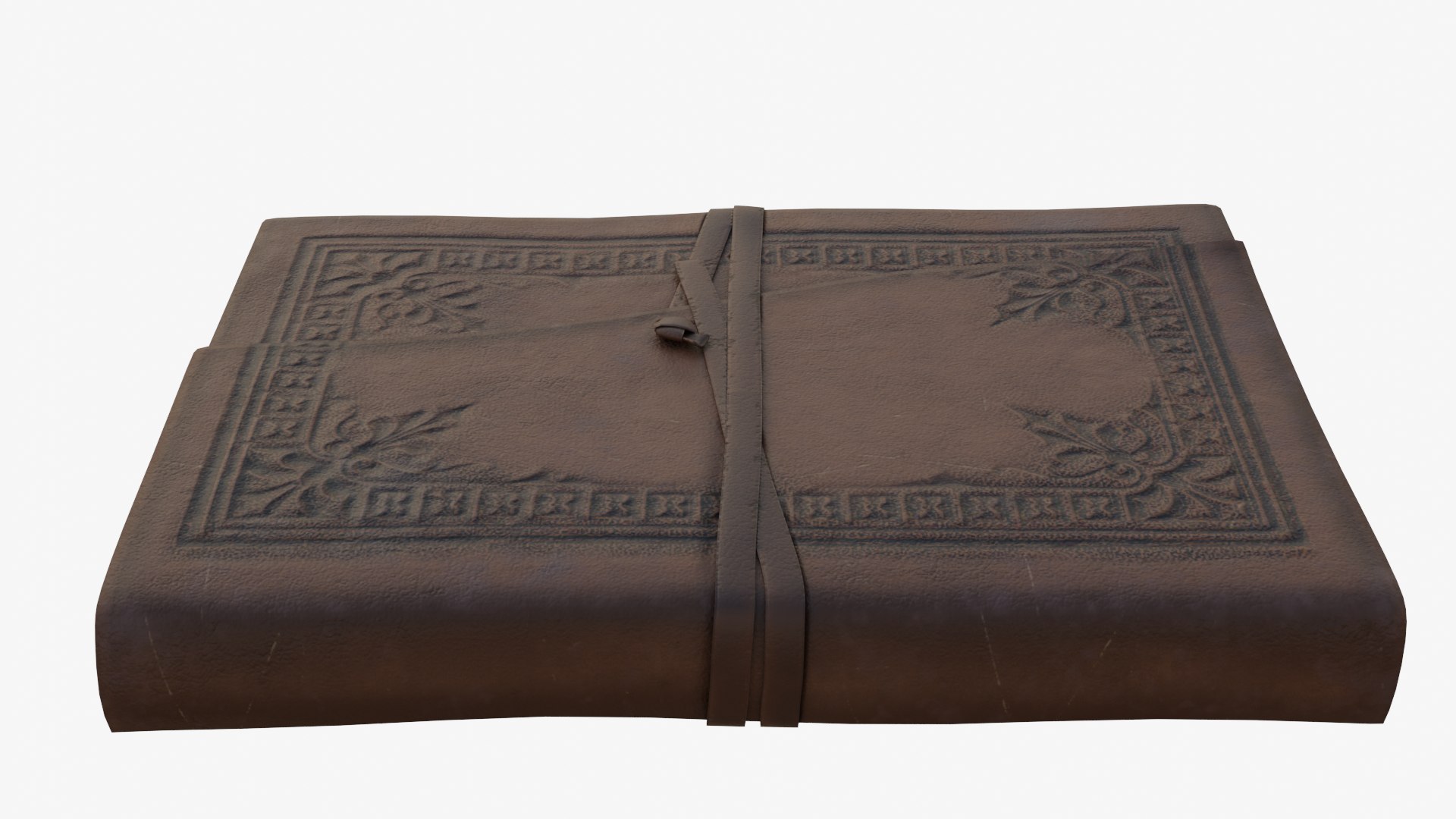 3D leather bound book model https://p.turbosquid.com/ts-thumb/SZ/5a2ij5/BMrGxYYr/render8alt/png/1588582876/1920x1080/fit_q87/9f1110f3be27c8808c49ae43cc330bf88066a906/render8alt.jpg