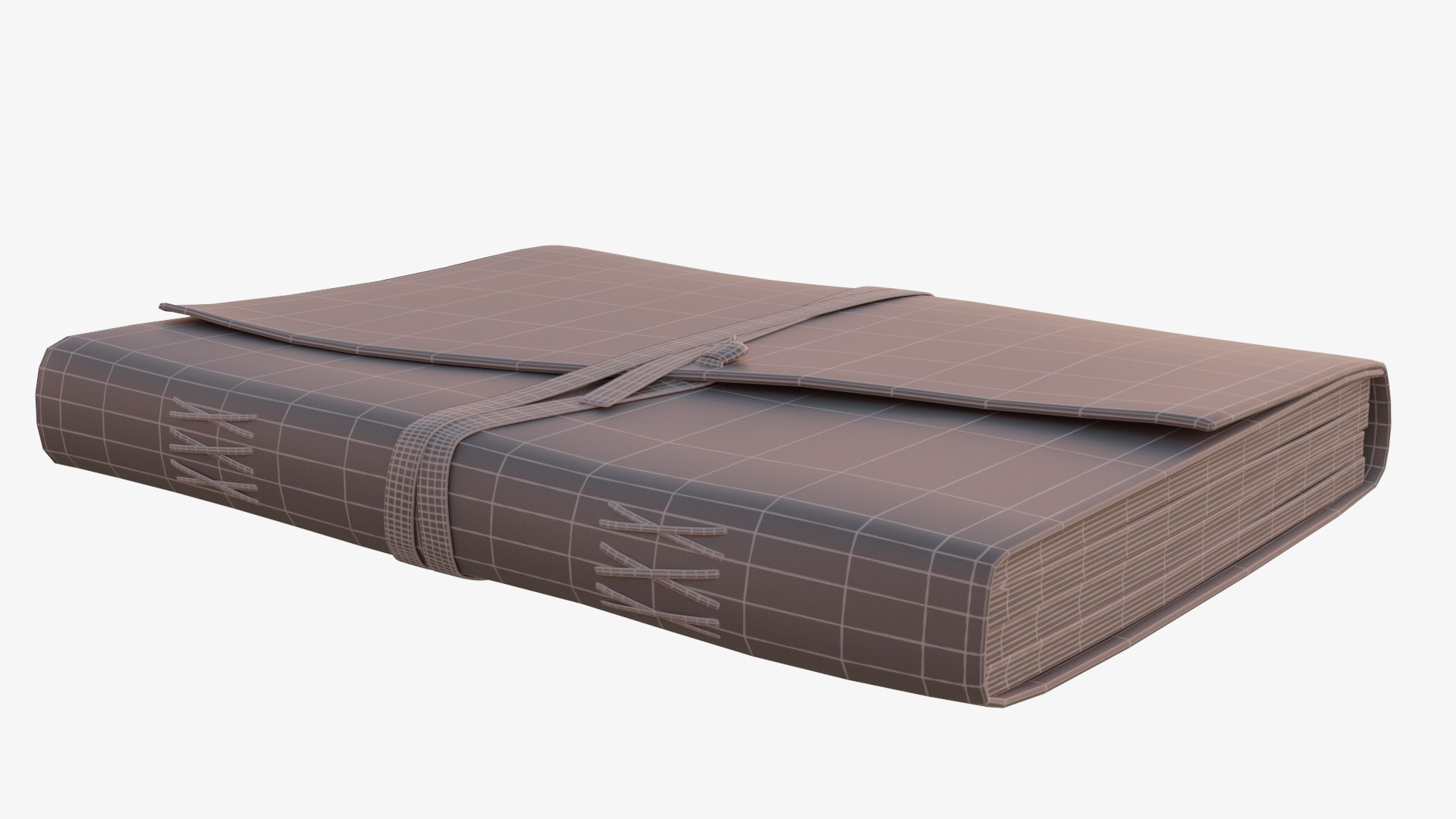 3D leather bound book model https://p.turbosquid.com/ts-thumb/SZ/5a2ij5/K5bzxlOu/wf1/png/1588584049/1920x1080/fit_q87/e9bf1c0112a654d8a82722231595eab18db08aab/wf1.jpg