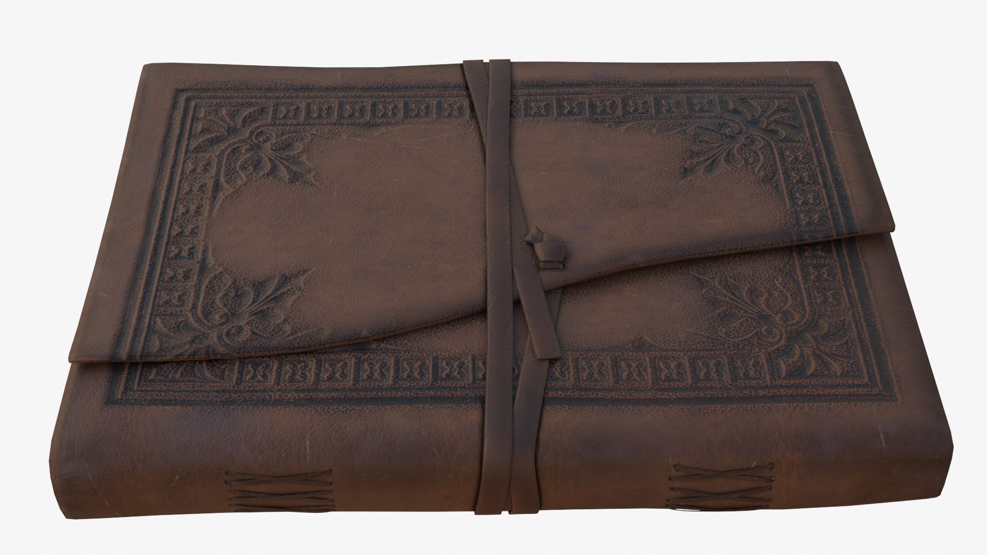 3D leather bound book model https://p.turbosquid.com/ts-thumb/SZ/5a2ij5/x1Mm5JgJ/render3alt/png/1588580883/1920x1080/fit_q87/82e14340df494683a10792372b979707e0adbf02/render3alt.jpg