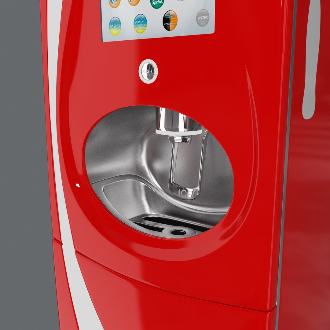 3d Model Coca Cola Freestyle