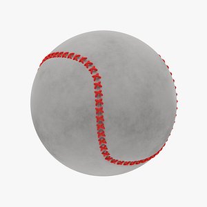 3D Baseball ball model