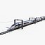 Tren de alta velocidad Siemens AVE S103 - Low Poly