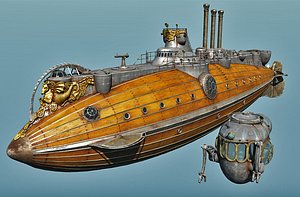 Argo Hippocamp Steampunk Submarine