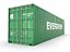 40 ft High Cube Evergreen shipping container