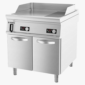 Professional electric griddle Tecnoinox T9