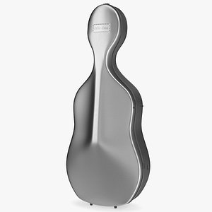 3D carbon classic cello case