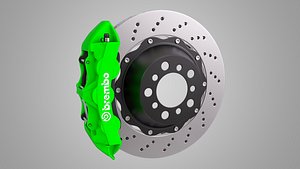 3D brembo brake