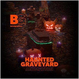 3D Haunted Graveyard The Awakening Grave