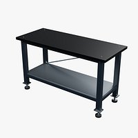 Steel Assembly Workbench 1500x610mm Configuration 05