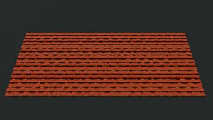 Roof tiles 2404 3D