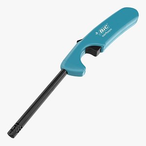 BIC Barbecue Lighter 3D Model
