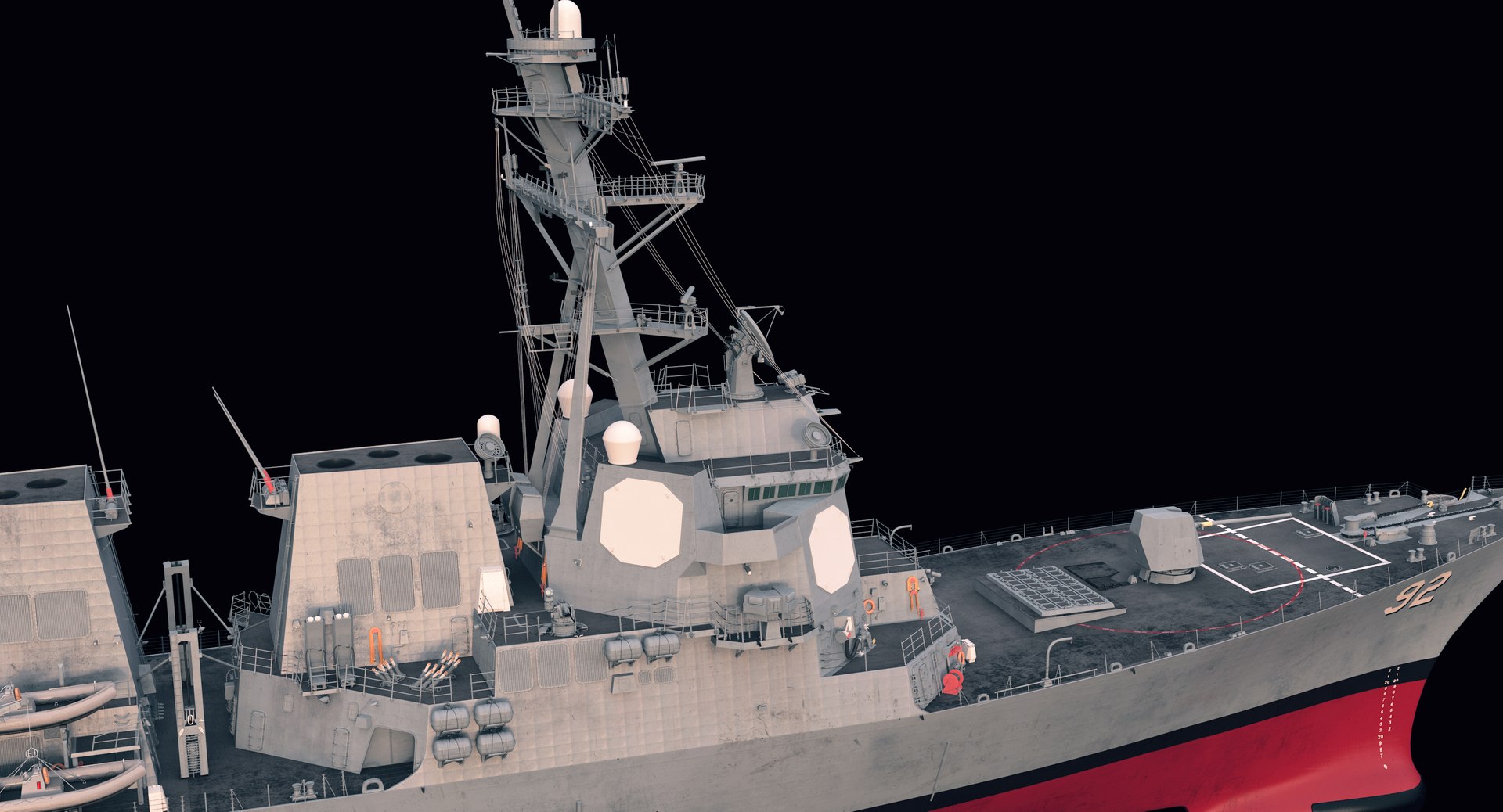 Uss Momsen 3d Max