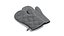 White Oven Mitten - kitchen linen gloves potholders