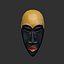 Masque africain réaliste