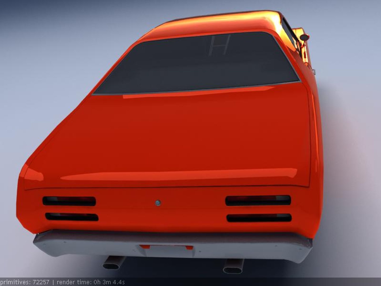 Duster 70-71 3d Model