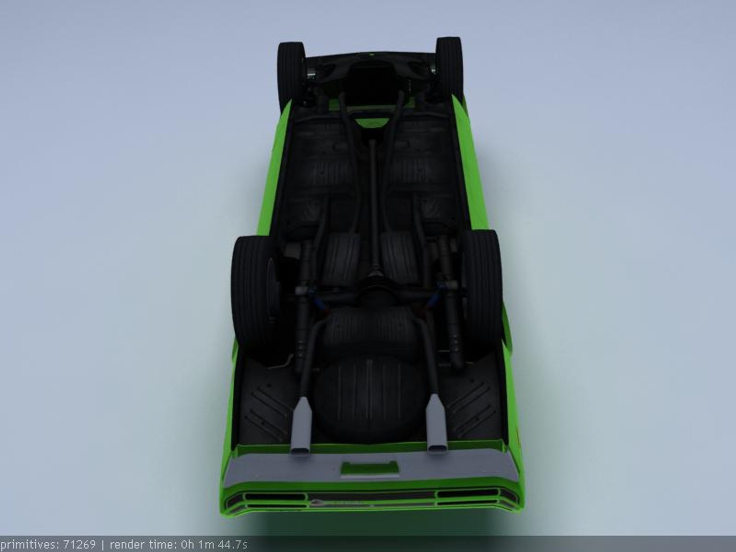 Duster 70-71 3d Model