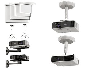 Projector set BenQ Sony