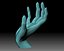 Hand Stand Jewelry Storage 3D printable model