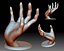 Hand Stand Jewelry Storage 3D printable model