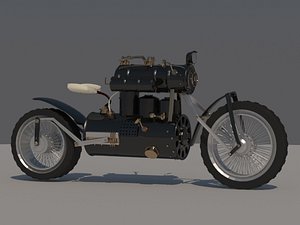 Steampunk Motorcycle