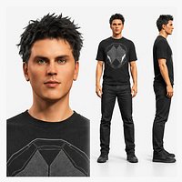Realistic Male Character for Animation